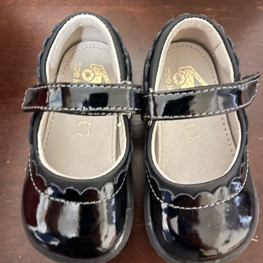 Black Kids Mary Jane Shoes